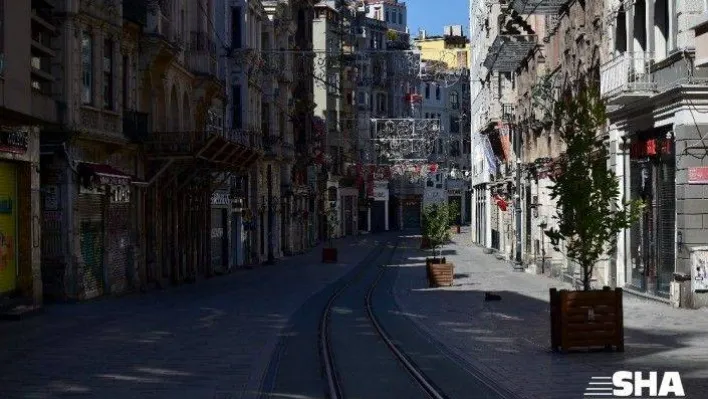 Koronavirüs öncesi ve sonrası İstiklal Caddesi