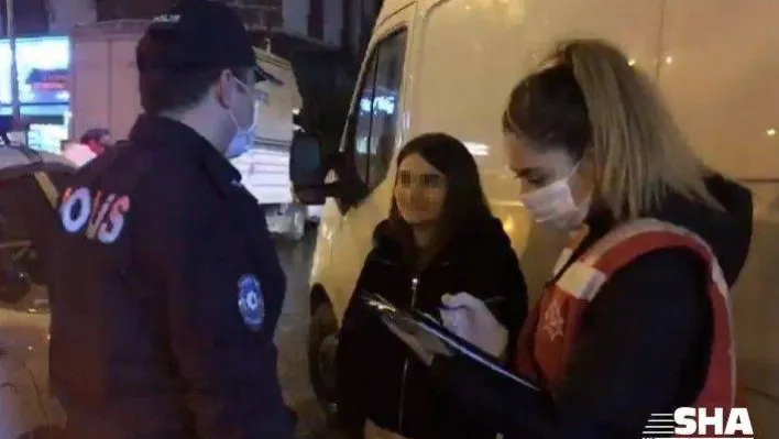 (Özel) Bebek'te 'bizi nereye kadar tutacaklar' diyen genç kıza 3 bin lira ceza