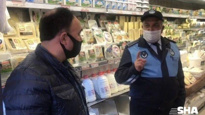 (Özel) İstanbul'da denetimde maske takmayan gence: 'Suriyelilere virüs bulaşmıyor mu&quot