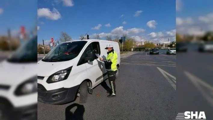 (Özel) İzin belgesini unutan market çalışanı ceza yedi