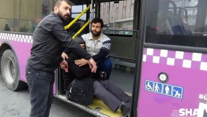 (Özel) Kırmızı ışıkta geçen taksi faciaya neden olacaktı