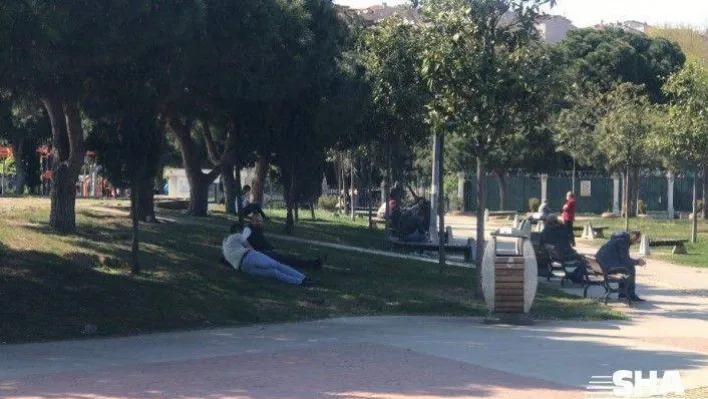 (Özel) Sosyal mesafe ve maske denetiminde ilginç diyalog: 'Hapşırmak için çıkarttım'