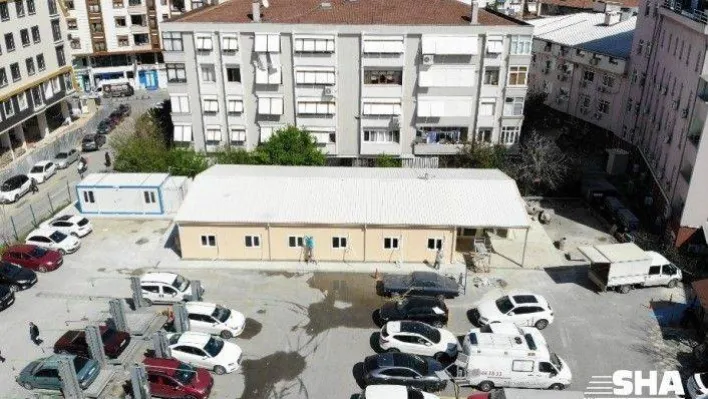 Pendik Devlet Hastanesi'nin geçici ek hizmet binası tamamlandı