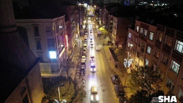 Polis ekipleri 23 Nisan kutlaması için kortej oluşturdu