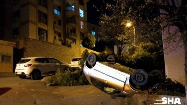 Polisin 'Dur' ihtarına uymayan ehliyetsiz sürücü sevgili ile dehşet saçtı