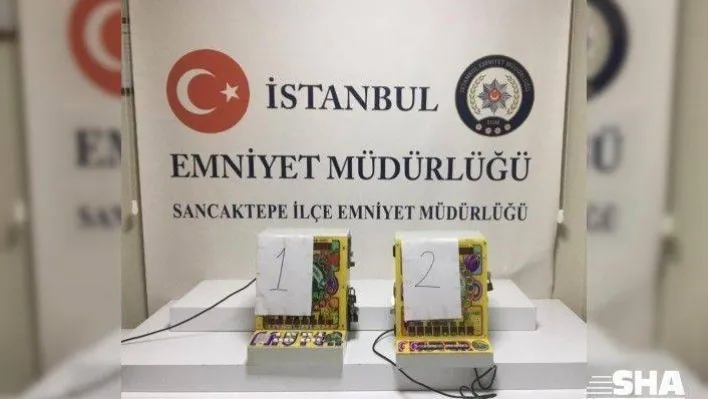 Polisten kumar oynatılan tekel bayisine baskın