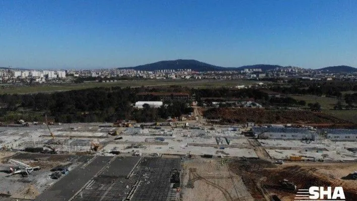 Sancaktepe'de yapılan hastanenin bölümleri ortaya çıkmaya başladı