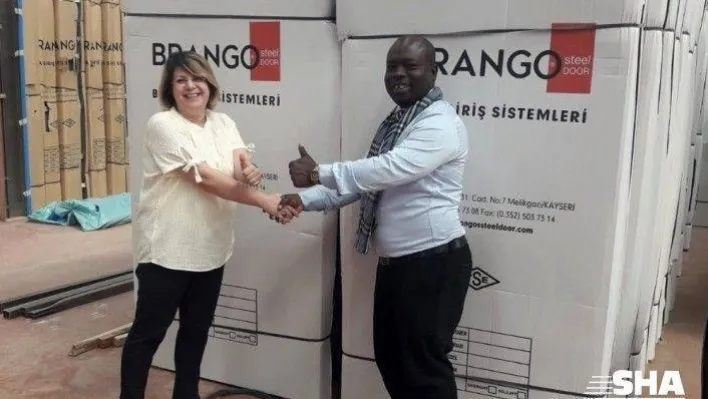 Sudan'a 300 bin dolarlık çelik kapı ihracatı