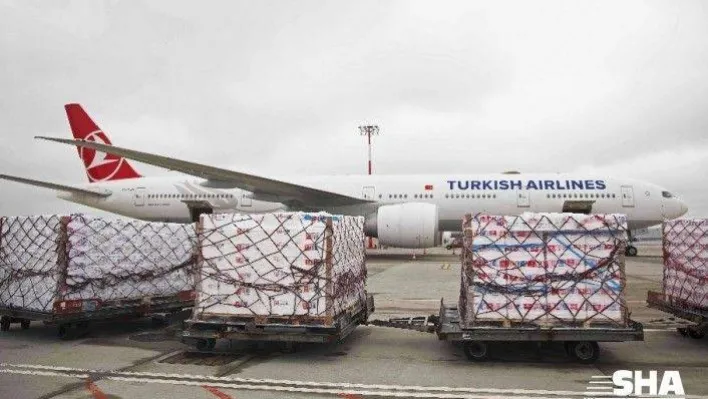 THY dünyanın dört bir yanına sağlık malzemeleri taşıyor