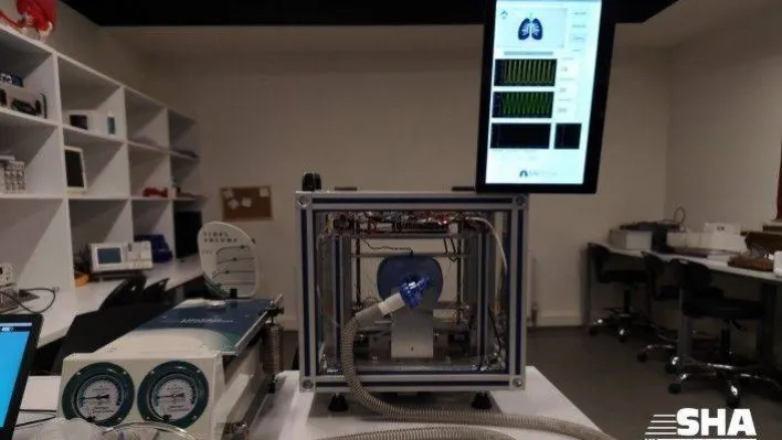 Türk mühendislerden yüzde yüz yerli solunum robotu