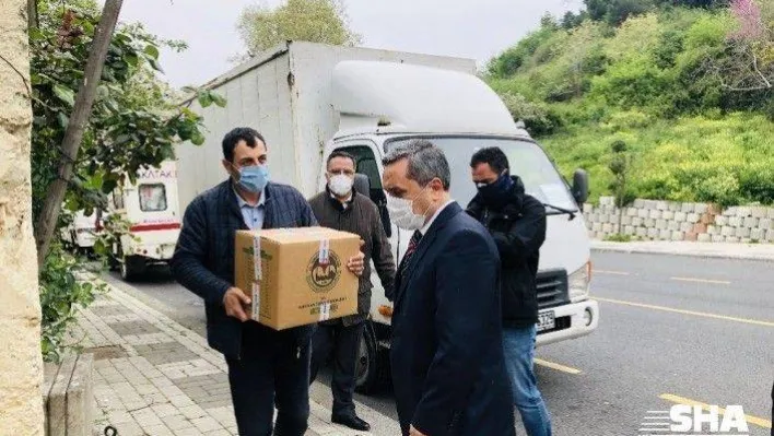 Vakıflar Genel Müdürlüğünden ihtiyaç sahiplerine koli yardımı