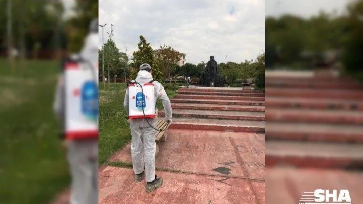 Eyüpsultan'da parklar 65 üstü vatandaşlar için hazırlanıyor