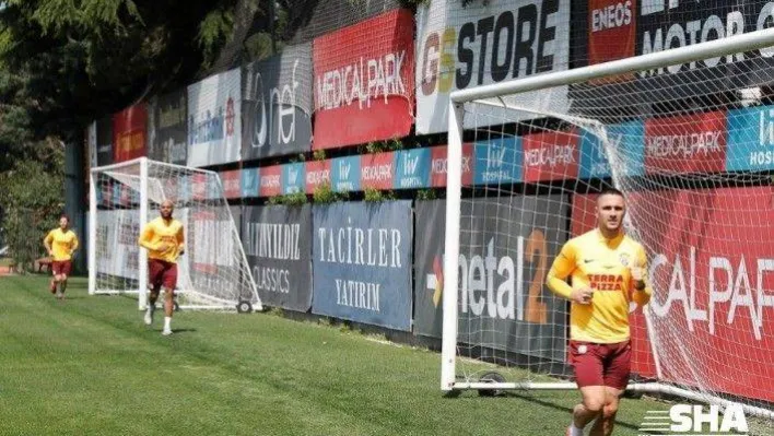 Galatasaray korona virüs tedbirleri kapsamında hazırlıklarını sürdürdü