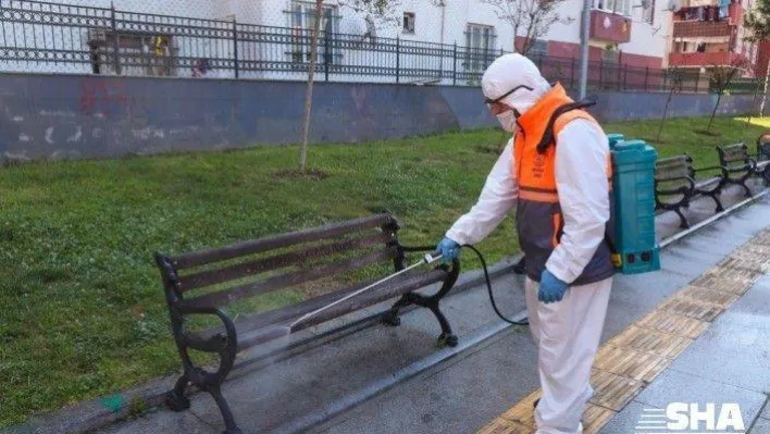 Gaziosmanpaşa'da parklar 65 yaş üstü vatandaşlar için hazırlanıyor