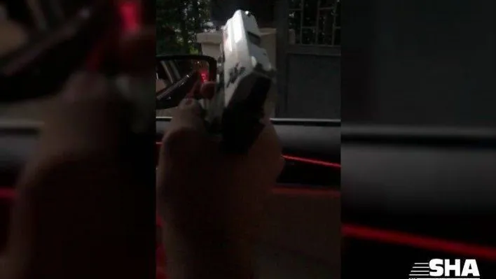 Güzellik merkezini kurşunladı, o anları kameraya aldı