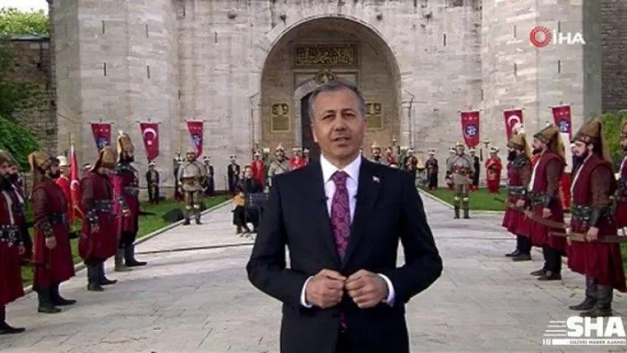 İstanbul Valiliği İstanbul'un fethinin 567. yılını Topkapı Sarayı'nda kutladı