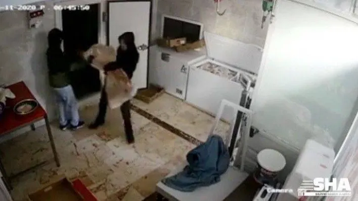 Kartal'da yaşanan hırsızlık dudak uçuklattı: 6 dakikada 1 ton 200 kilo et çaldılar
