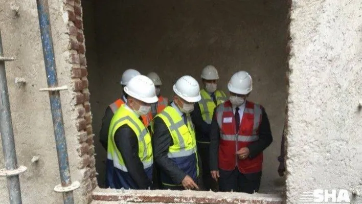 Koronavirüsle mücadele veren Cerrahpaşa Tıp Fakültesi Hastanesi yerinde dönüşüyor