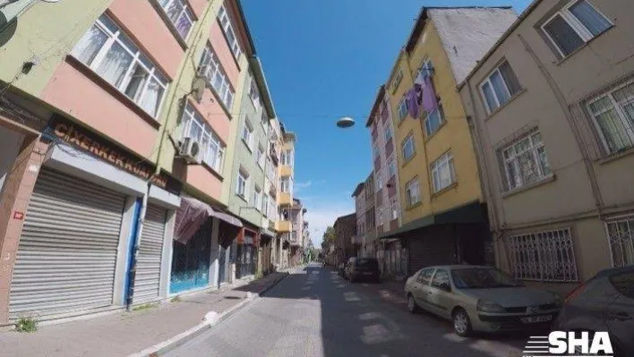 (ÖZEL) İstanbul'un tarihi dar sokaklarında korona virüs etkisi