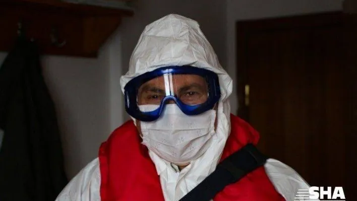 (ÖZEL)Kılavuz kaptanların korona virüs önlemleri böyle görüntülendi