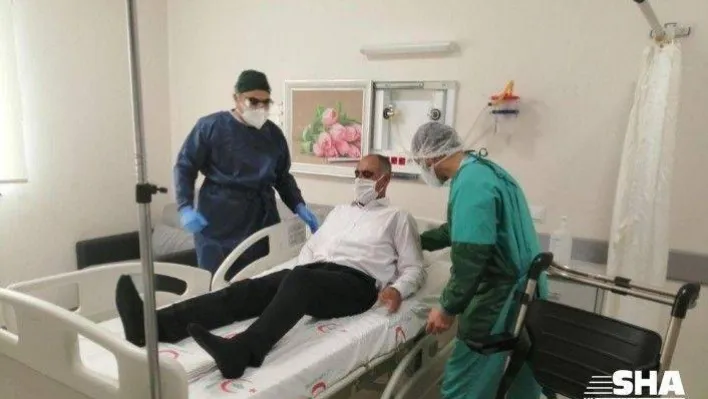 Türkiye'de korona virüs ile mücadelede en başarılı hastanelerinden biri ilk defa içeriden görüntülendi