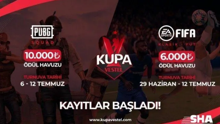 Espor turnuvası Kupa Vestel başlıyor