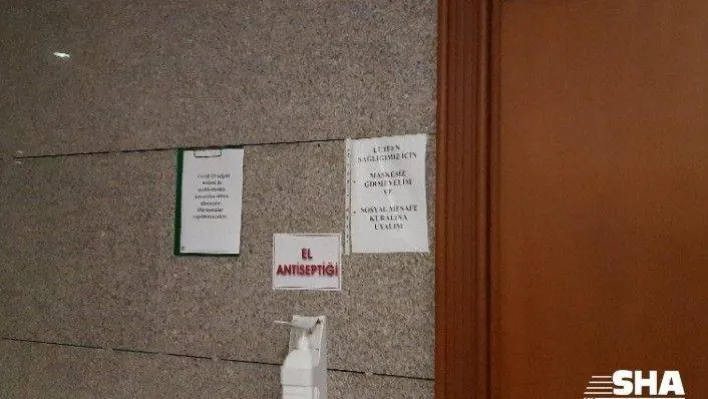 İstanbul Adalet Sarayı'nda bir mahkeme karantinaya alındı