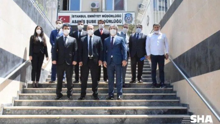 İstanbul Emniyet Müdürü Aktaş, Asayiş Şube Müdürlüğü'nü ziyaret etti