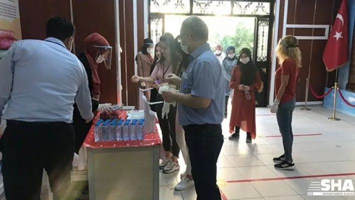 Korona virüs önlemleri altında LGS sınavı