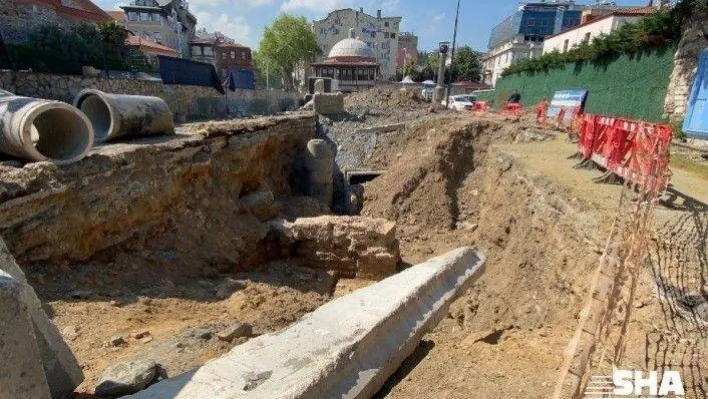 Ortaköy'deki kazıda tarihi kalıntılar bulundu