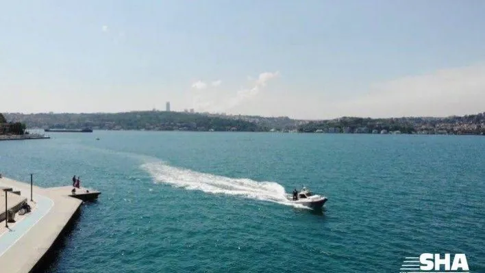(Özel) İstanbul Boğazı'nda boğulma ihbarı polisi alarma geçirdi