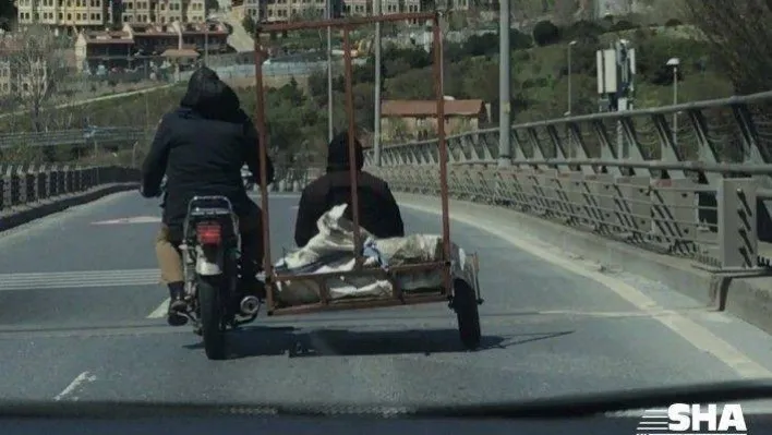 (Özel) İstanbul trafiğinde 'pes' dedirten tehlikeli yolculuk kamerada