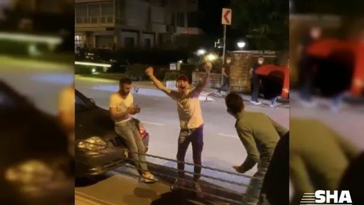 (Özel) İstanbul'un göbeğinde maskesiz ve mesafesiz eğlenceler kamerada