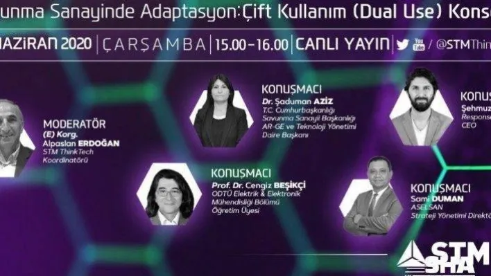 STM ThinkTechOnline|Focus, Savunma teknolojilerinin sivil kullanım alanlarını tartışıyor