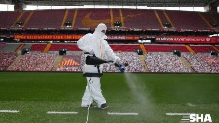 Türk Telekom Stadyumu Galatasaray - Gaziantep FK maçına hazır