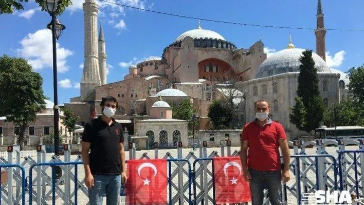 Ayasofya Camii'ne Anadolu'dan ziyaretçi akını