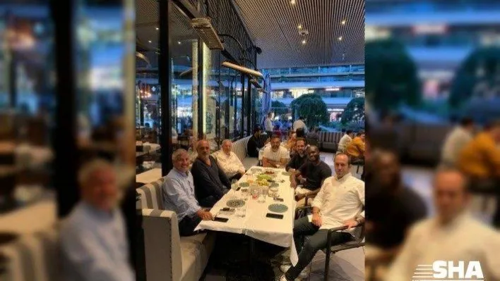 Aziz Yıldırım ve Moussa Sow yemekte bir araya geldi