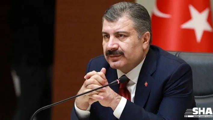 Bakan Koca: 飮.000 kişiyle yapılan testten, her 1.000 kişiden 2,5'inde test sonucu pozitif çıkmıştır'