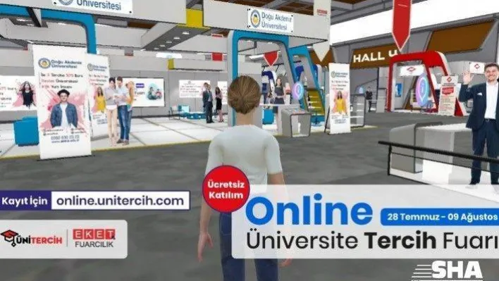 Online Tercih Fuarı'nda adaylar, üniversitelerle buluşuyor