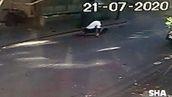 (Özel) Zeytinburnu'nda  silahlı saldırı anı kamerada