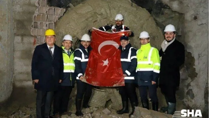 Zeytinburnu-Bahçelievler içme suyu tüneli pandemiye rağmen gününde tamamlandı