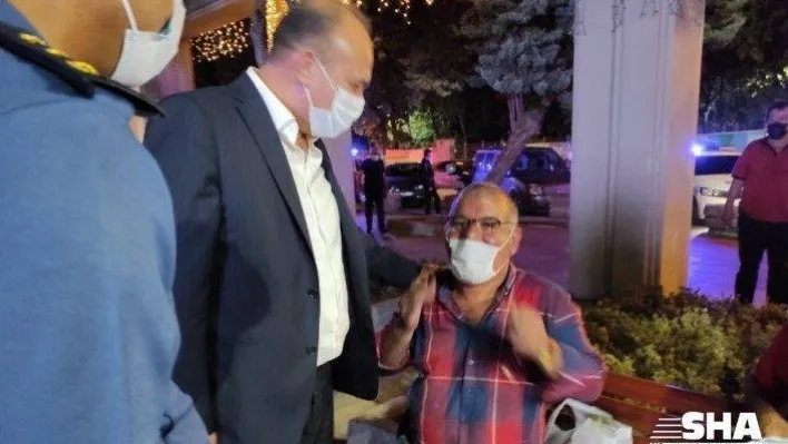Emniyet Müdürü operasyona katıldı, vatandaşları virüse karşı uyardı