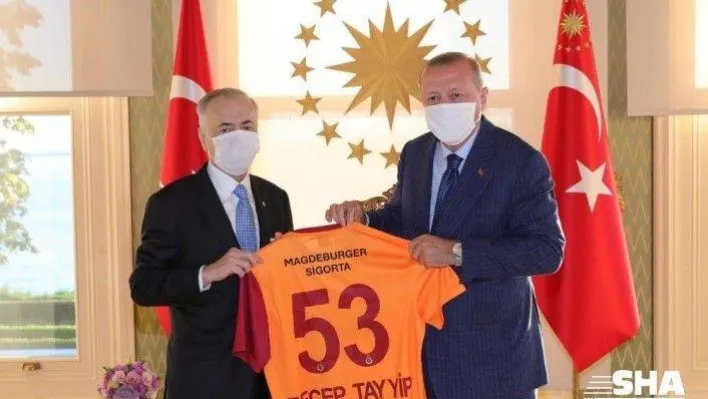 Mustafa Cengiz'den Cumhurbaşkanı Recep Tayyip Erdoğan'a ziyaret