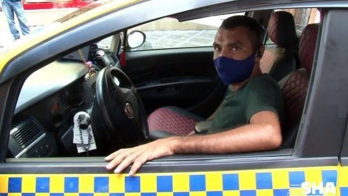 (ÖZEL) Bayrampaşa'da taksi şoförü, yolcunun hayatını kurtardı