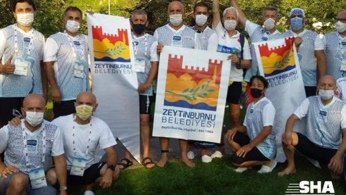 Zeytinburnu Masterlar Yüzme Ekibi de Kıtalararası Yüzme Yarışı'nda yer aldı