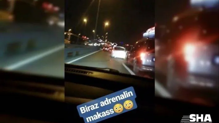 (Özel) İstanbul trafiğinde 'makas' terörü kamerada