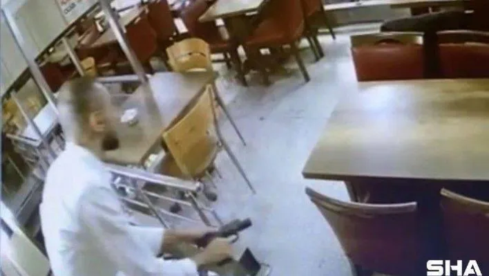 (Özel) İstanbul'da börekçide silahlı çatışma kamerada