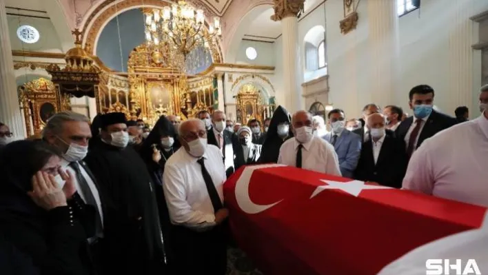 AK Parti İstanbul Milletvekili Markar Esayan son yolculuğuna uğurlandı