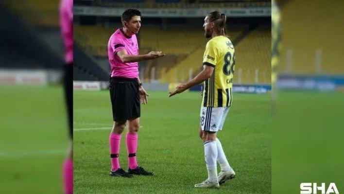 Caner Erkin'den hakeme tepki