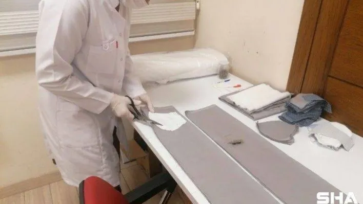 Gaziosmanpaşa'da katıldıkları ücretsiz kursla maske üreticisi oldular